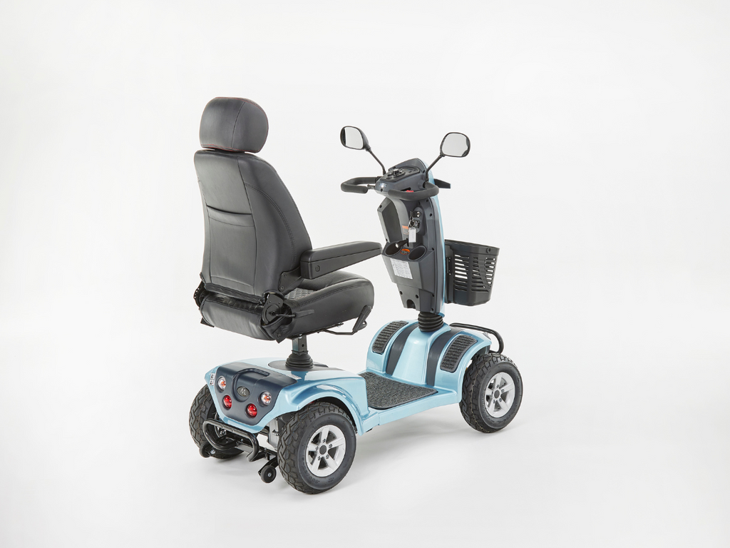 Motion Healthcare Xcite Mobility Scooter – 8mph Road Scooter with Suspension
