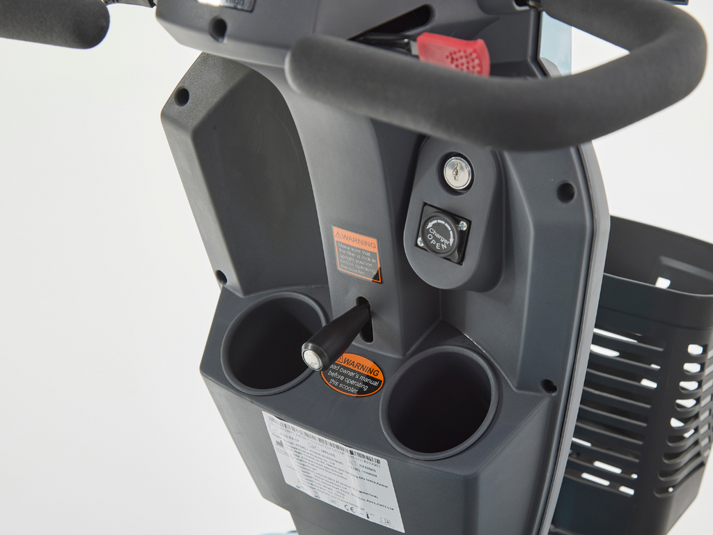 Motion Healthcare Xcite Mobility Scooter – 8mph Road Scooter with Suspension