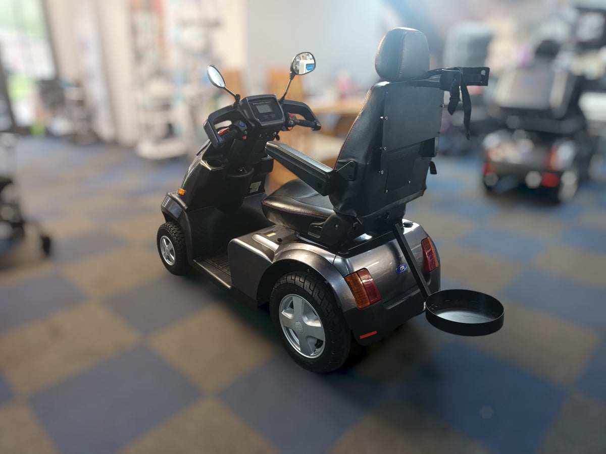 Used 2021 TGA Breeze S4 Mobility Scooter with Golf Bag Carrier