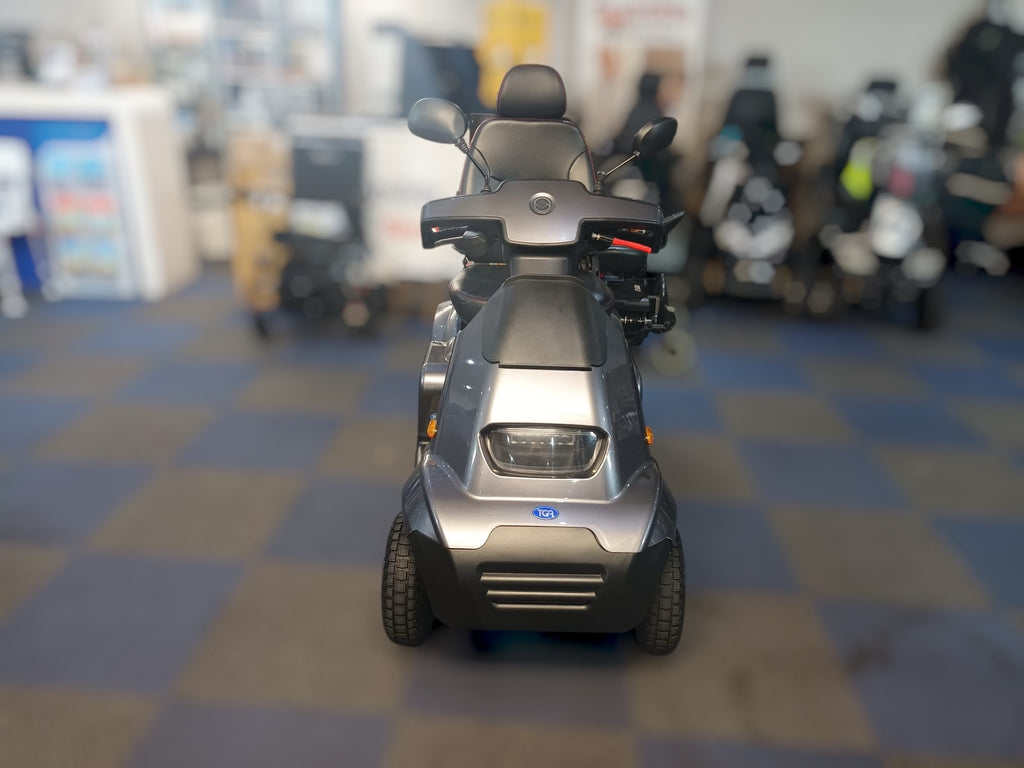 Used 2021 TGA Breeze S4 Mobility Scooter with Golf Bag Carrier