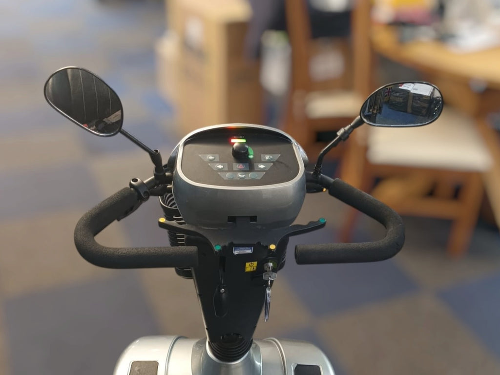 Used Sterling S400 4mph Mobility Scooter – Grey, New Batteries