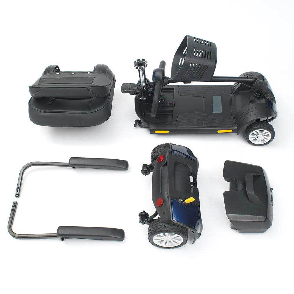 Drive Mobility Scooter Small Red Transportable Boot Lightweight 4mph Secondary image