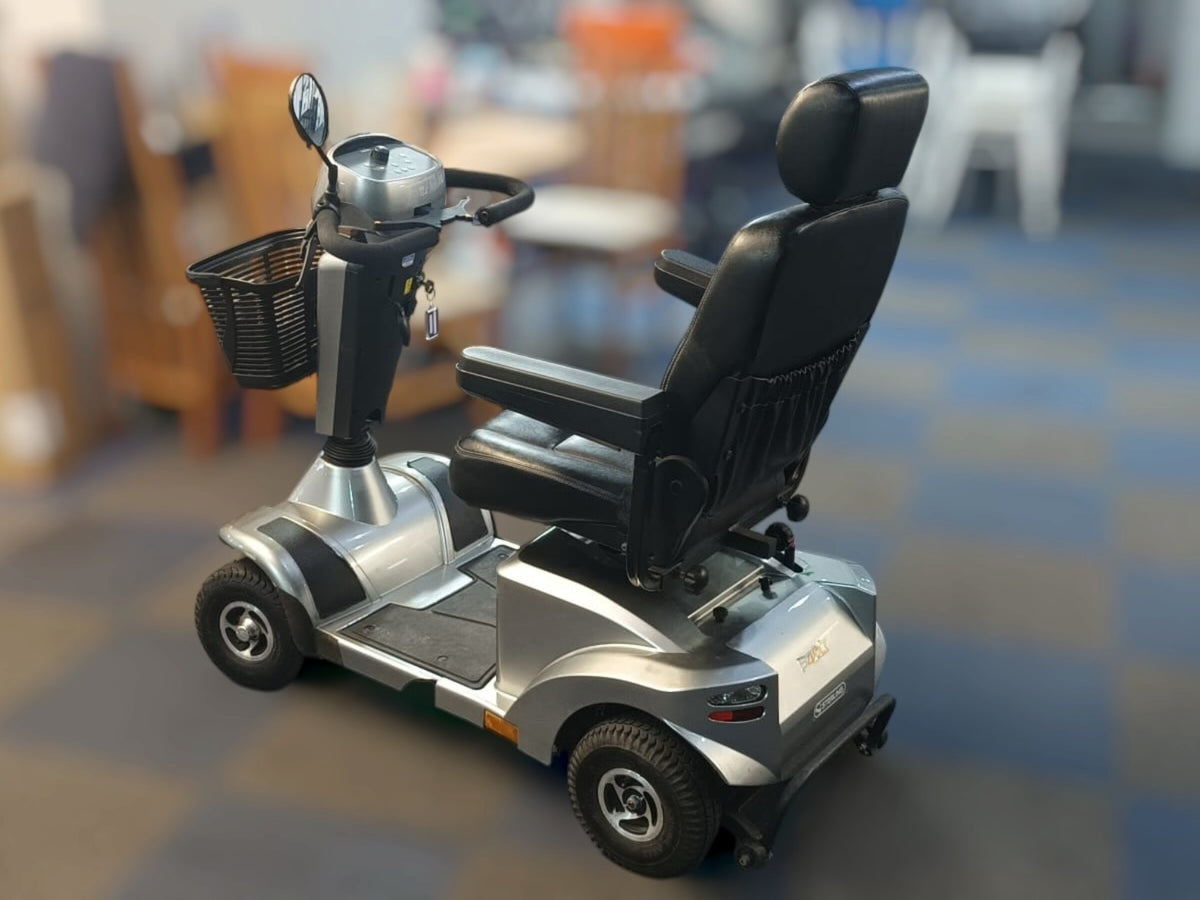 Used Sterling S400 4mph Mobility Scooter – Grey, New Batteries