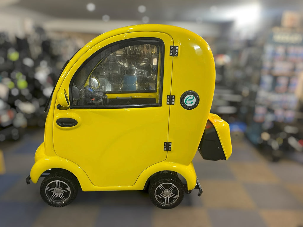 Used Scooterpac Cabin Car Mk2 Mobility Scooter – Yellow