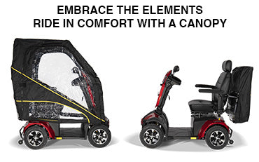 Scooter canopies