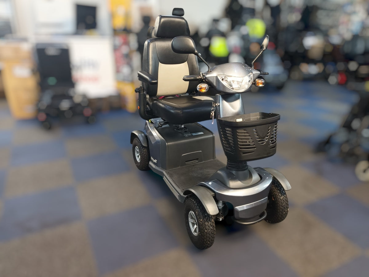 Excel Galaxy II All-Terrain Off-Road Used Mobility Scooter 8mph Van Os Large Comfy Class 3 Road Legal Main image