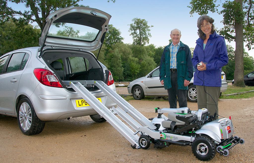 Quingo Flyte with Docking Station 4mph Boot Scooter