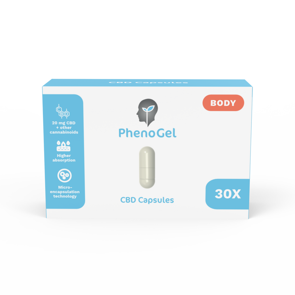 Phenogel CBD Capsules for Natural Well-being