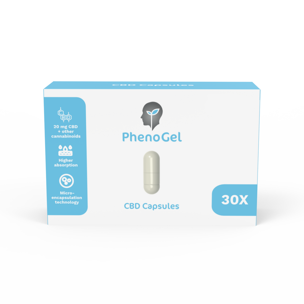 Phenogel CBD Capsules for Natural Well-being