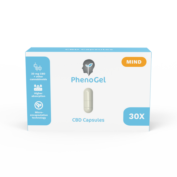 Phenogel CBD Capsules for Natural Well-being