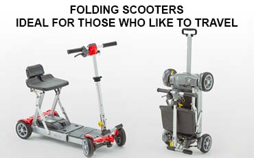 Folding scooters