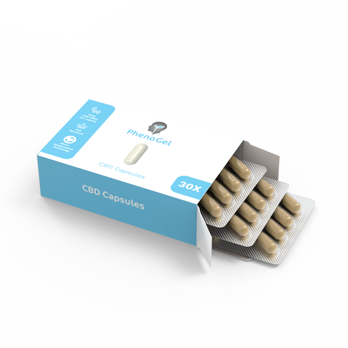Phenogel CBD Capsules for Natural Well-being