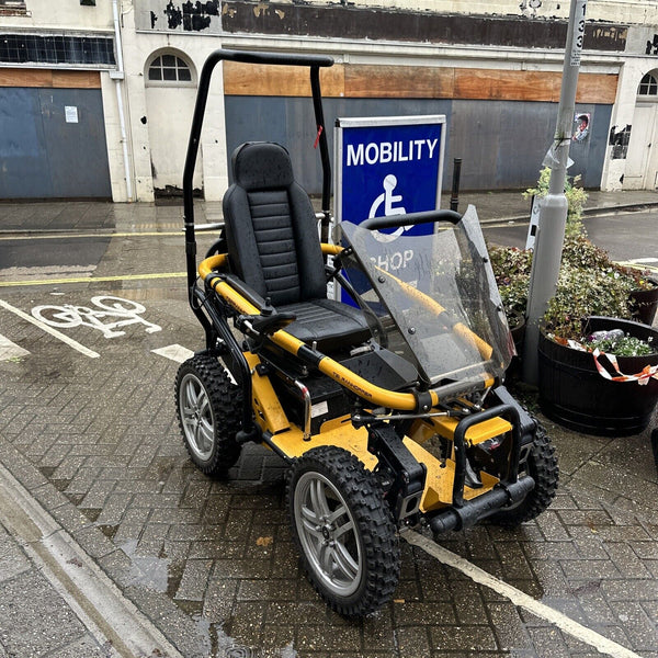 Terrainhopper Overlander 4WD Off-Road All-Terrain Mobility Scooter Tramper Sand Rock