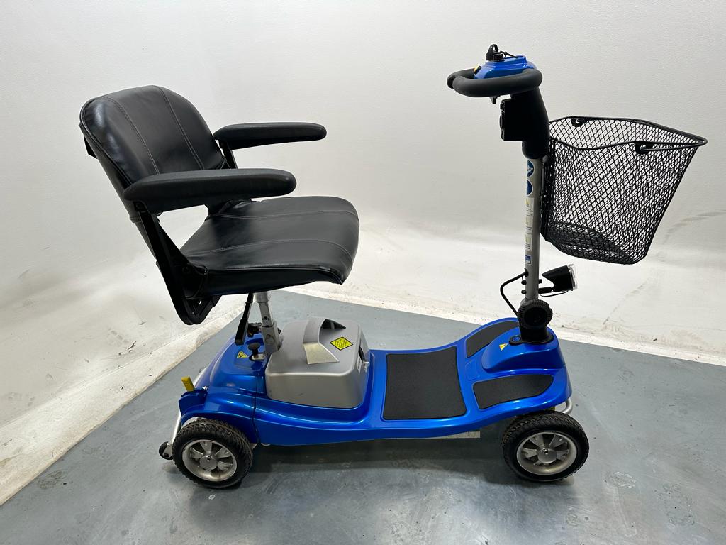 Illusion Ultra Lightweight Aluminium Mobility Boot Scooter in Blue 4mph with Suspension Main image