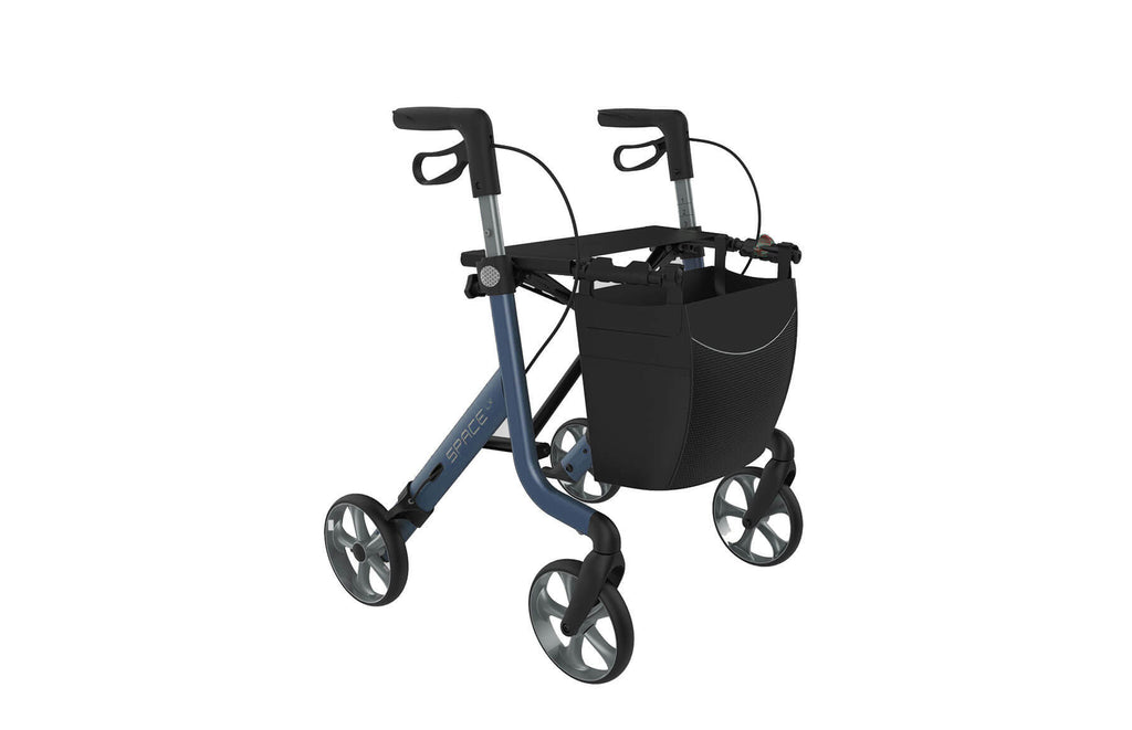 Space LX Rollator Lightweight Aluminium Rehasense Soft Touch
