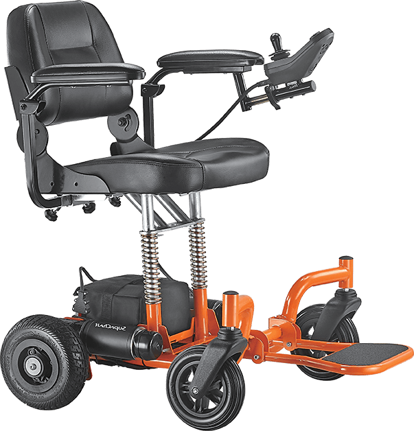 New SupaChair Safari Lightweight Transportable Powerchair with Suspension Main image
