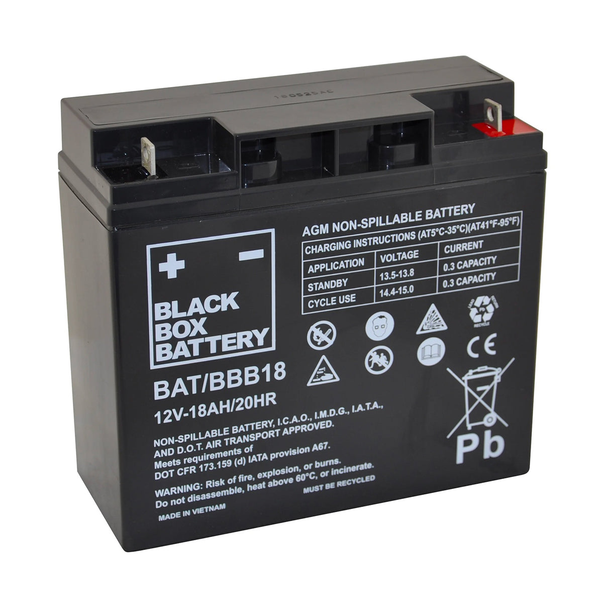 Black Box Battery 12v 50ah SLA Main image