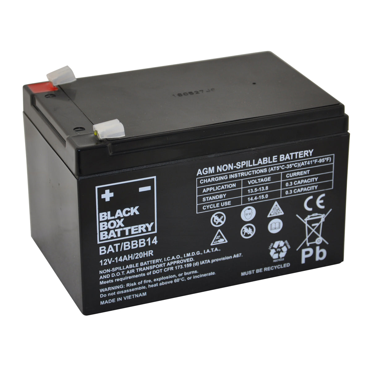 Battery upgrade from 12Ah to 14Ah (only available with a scooter purchase)