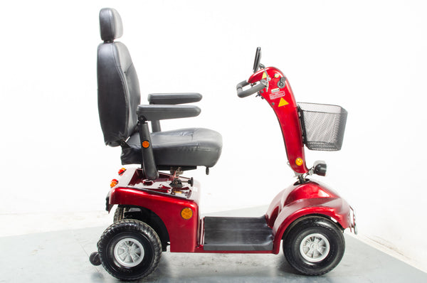 Pro Rider Road King Midsize Electric Mobility Scooter Pavement Red