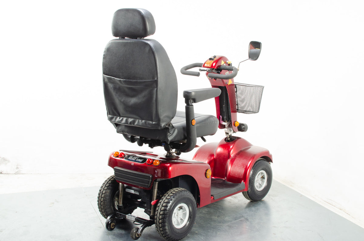 Pro Rider Road King Midsize Electric Mobility Scooter Pavement Red
