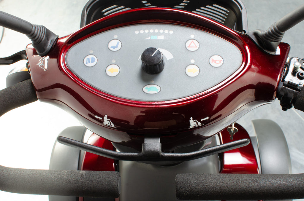 VanOs Galaxy II Large Comfy 8mph Electric Mobility Scooter