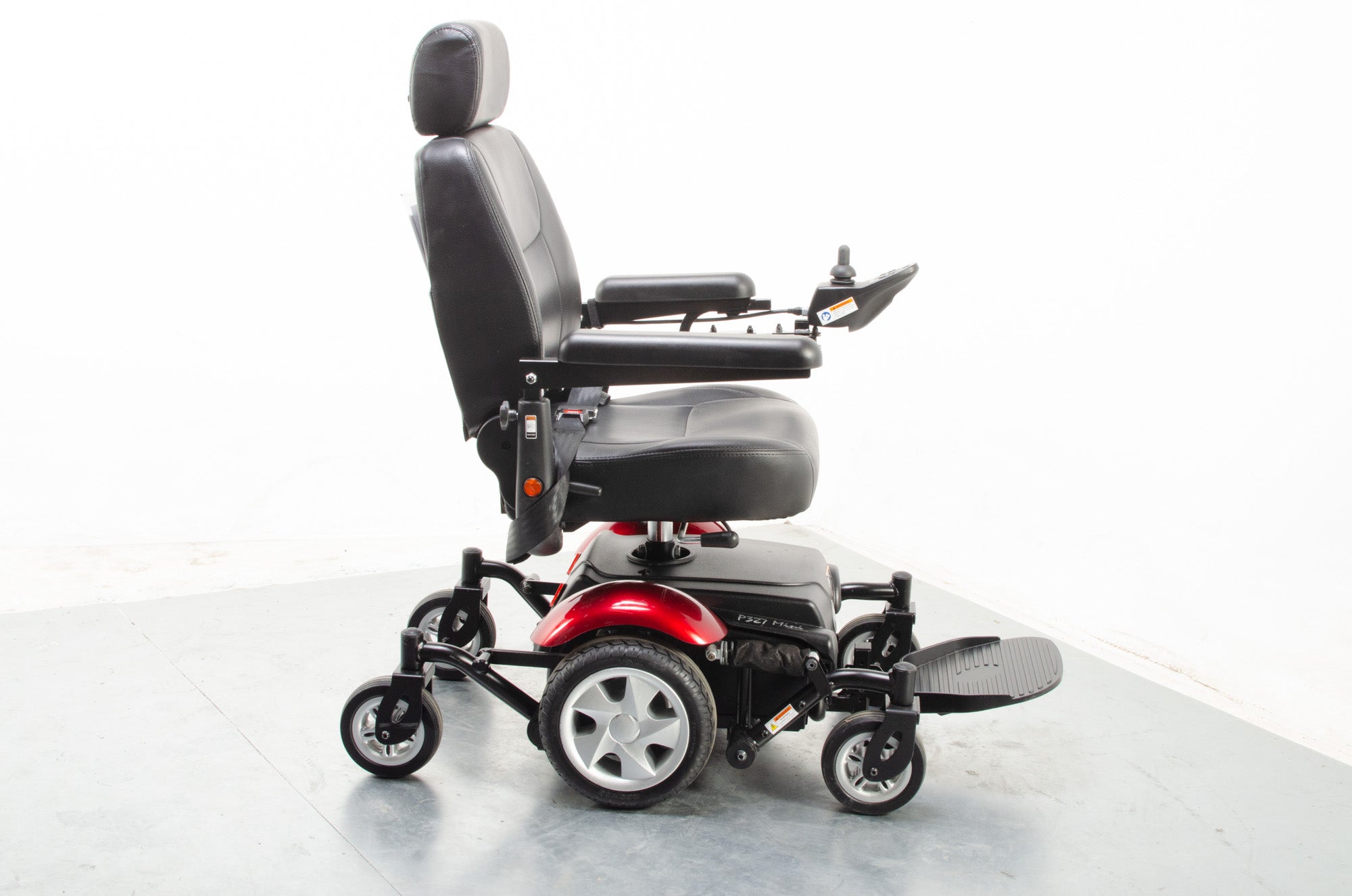 Rascal P327 Mini Electric Mobility Wheelchair Powerchair Indoor Outdoor Red