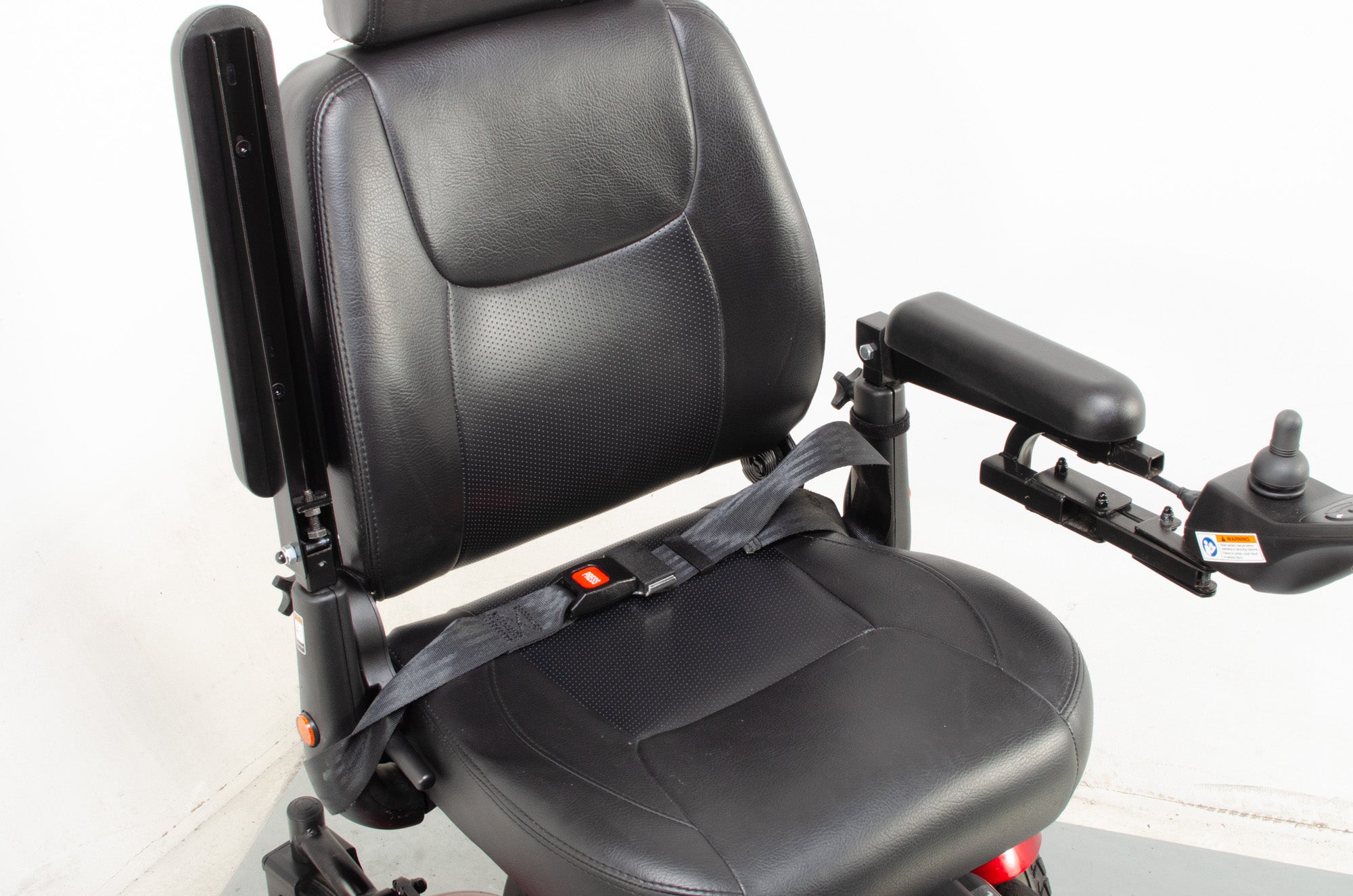 Rascal P327 Mini Electric Mobility Wheelchair Powerchair Indoor Outdoor Red Secondary image