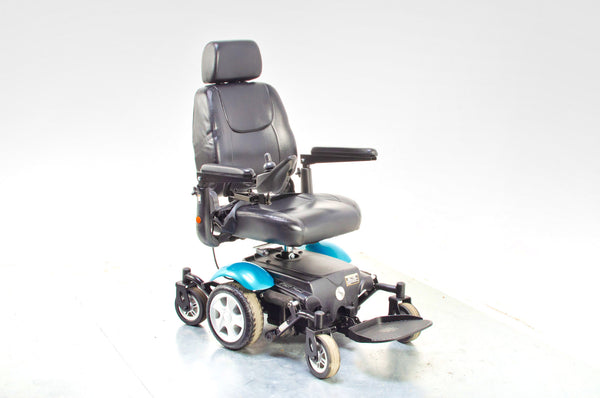 Rascal P327 Mini Electric Mobility Wheelchair Powerchair Indoor Outdoor Teal
