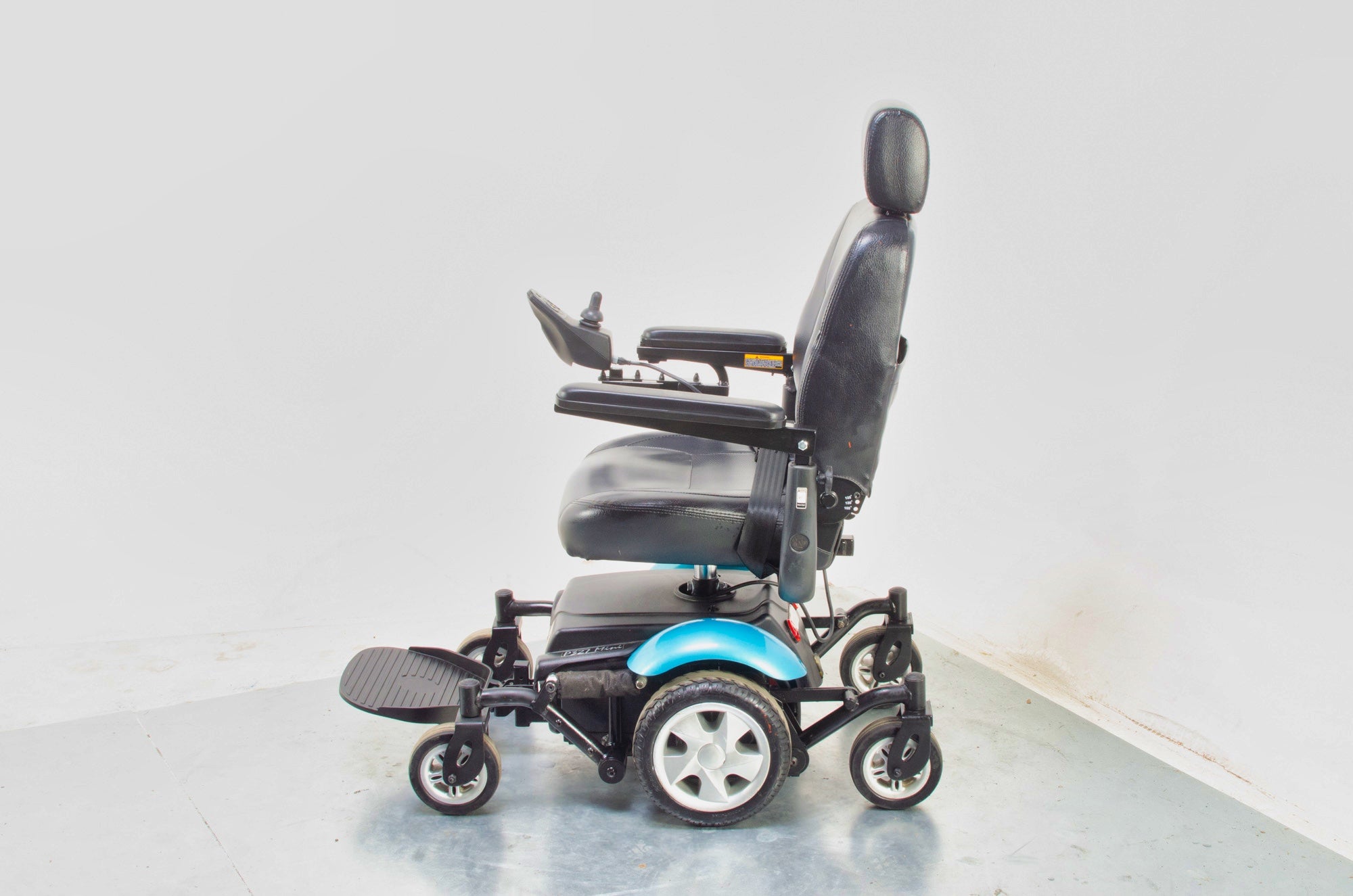 Rascal P327 Mini Electric Mobility Wheelchair Powerchair Indoor Outdoor Teal