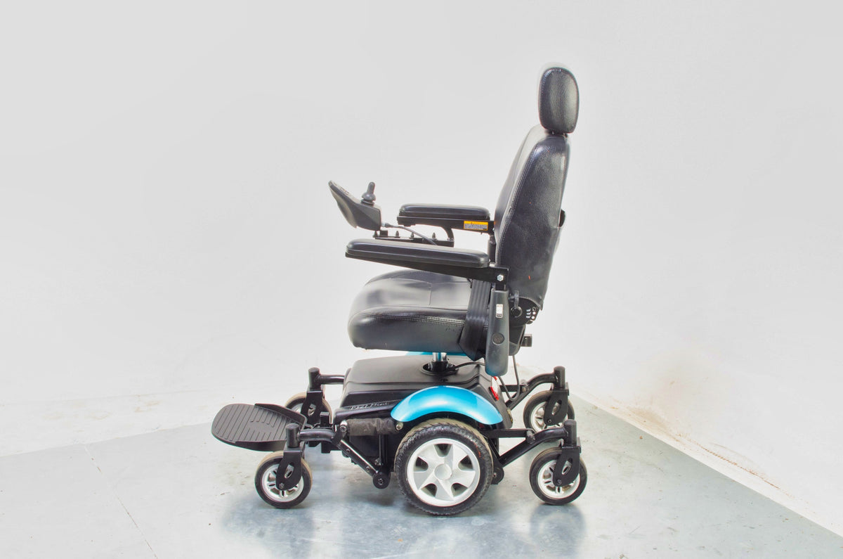 Rascal P327 Mini Electric Mobility Wheelchair Powerchair Indoor Outdoor Teal