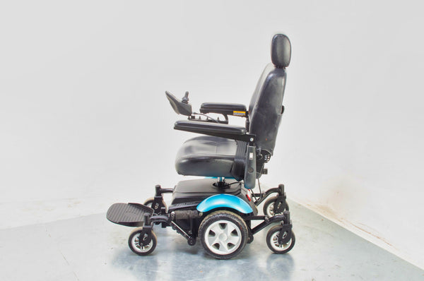 Rascal P327 Mini Electric Mobility Wheelchair Powerchair Indoor Outdoor Teal