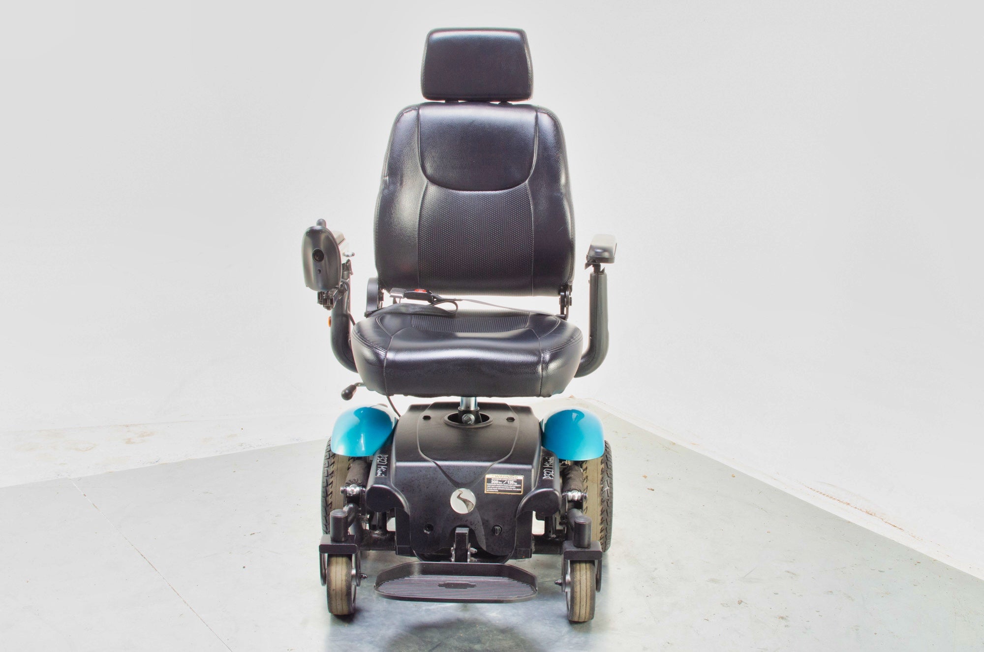 Rascal P327 Mini Electric Mobility Wheelchair Powerchair Indoor Outdoor Teal Secondary image