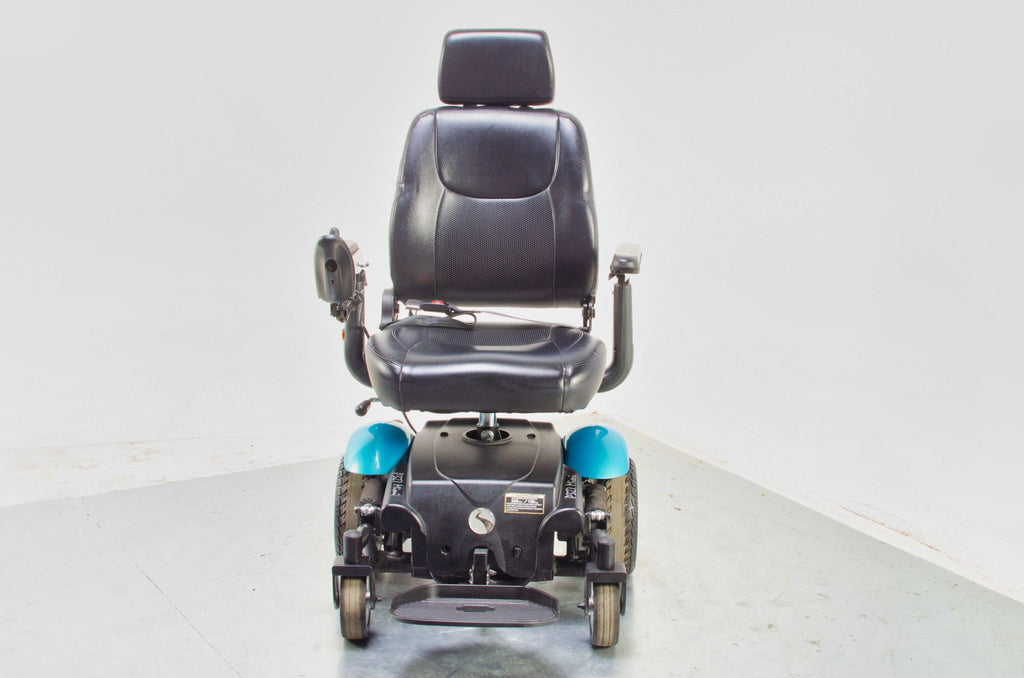 Rascal P327 Mini Electric Mobility Wheelchair Powerchair Indoor Outdoor Teal