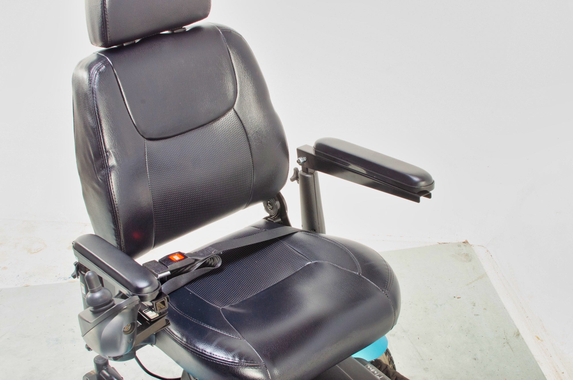 Rascal P327 Mini Electric Mobility Wheelchair Powerchair Indoor Outdoor Teal