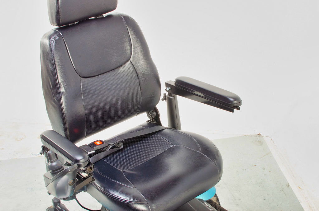 Rascal P327 Mini Electric Mobility Wheelchair Powerchair Indoor Outdoor Teal