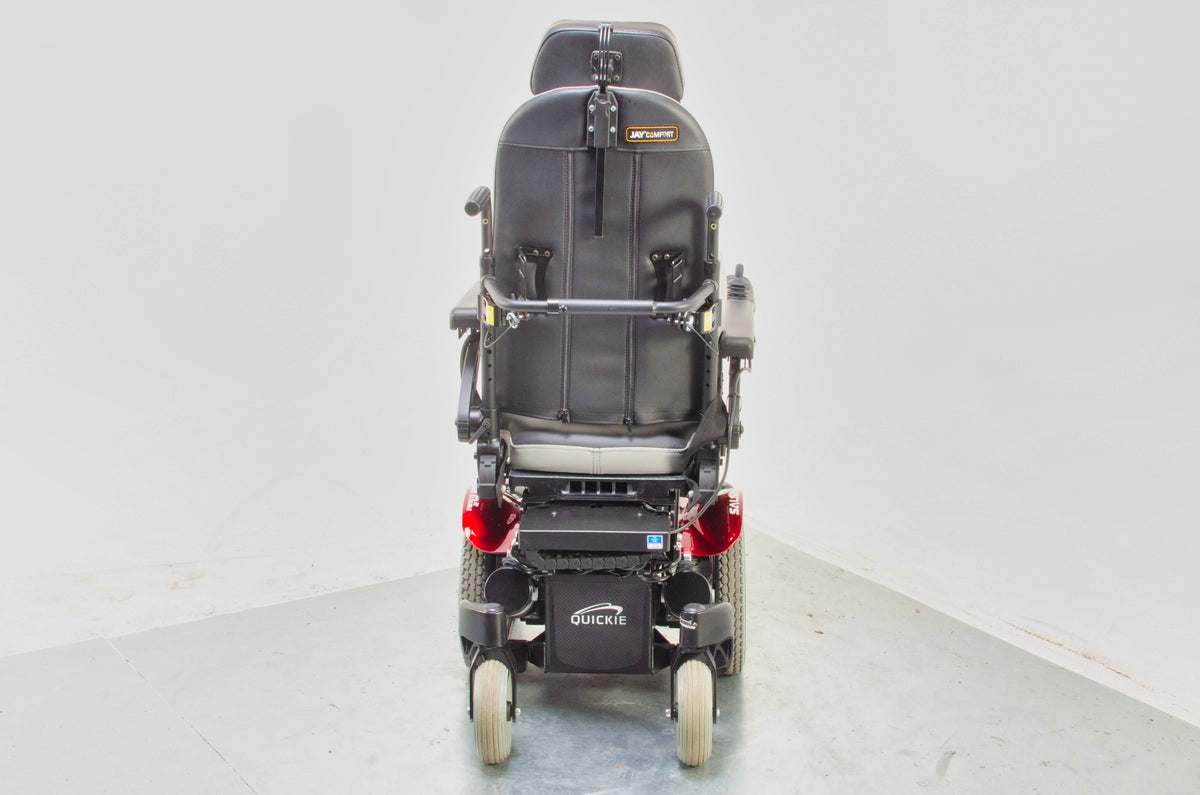 Quickie Salsa M2 6mph Used Electric Wheelchair Powerchair Power Tilt Sunrise Medical Outdoor MWD