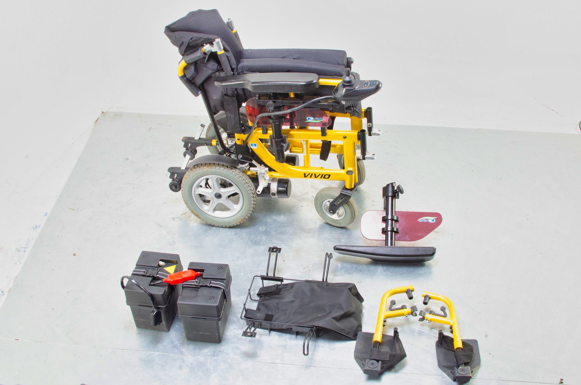 Kymco Vivio Electric Wheelchair Powerchair Used Transportable Folding Lightweight Secondary image