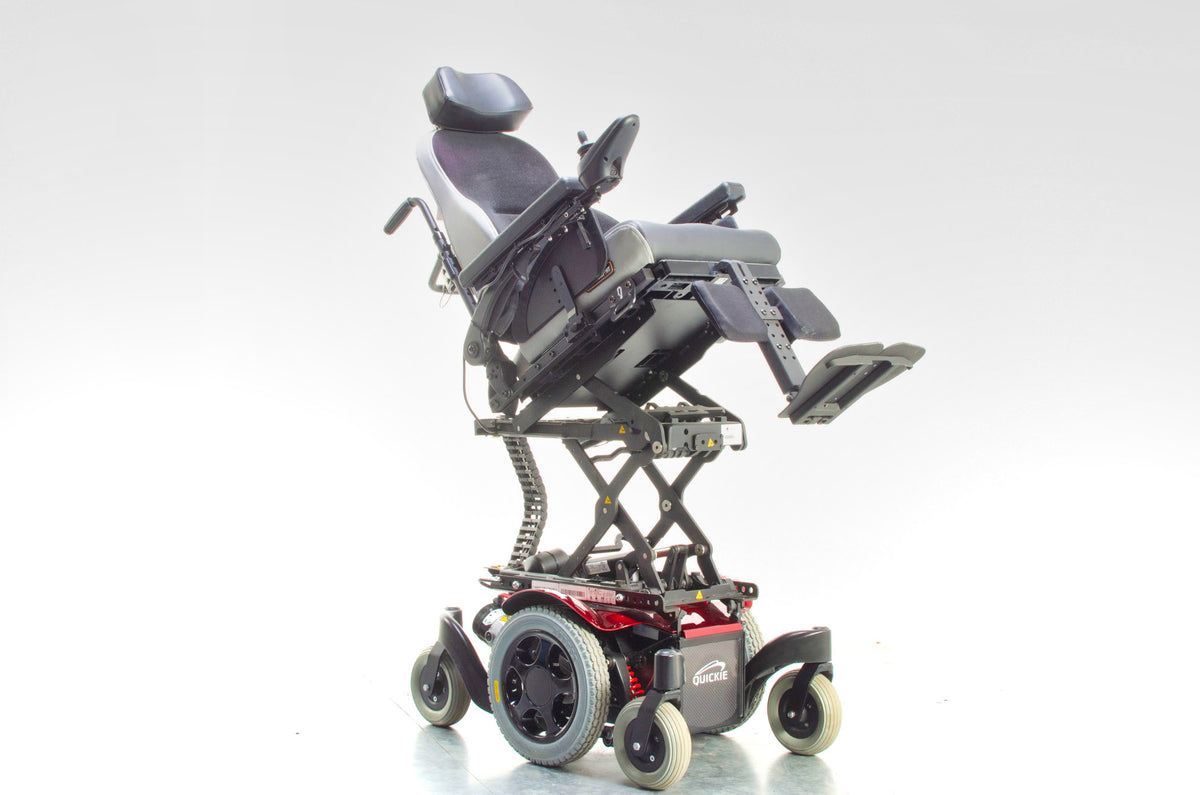 Quickie Salsa M2 6mph Used Electric Wheelchair Powerchair Power Tilt Sunrise Medical Outdoor MWD