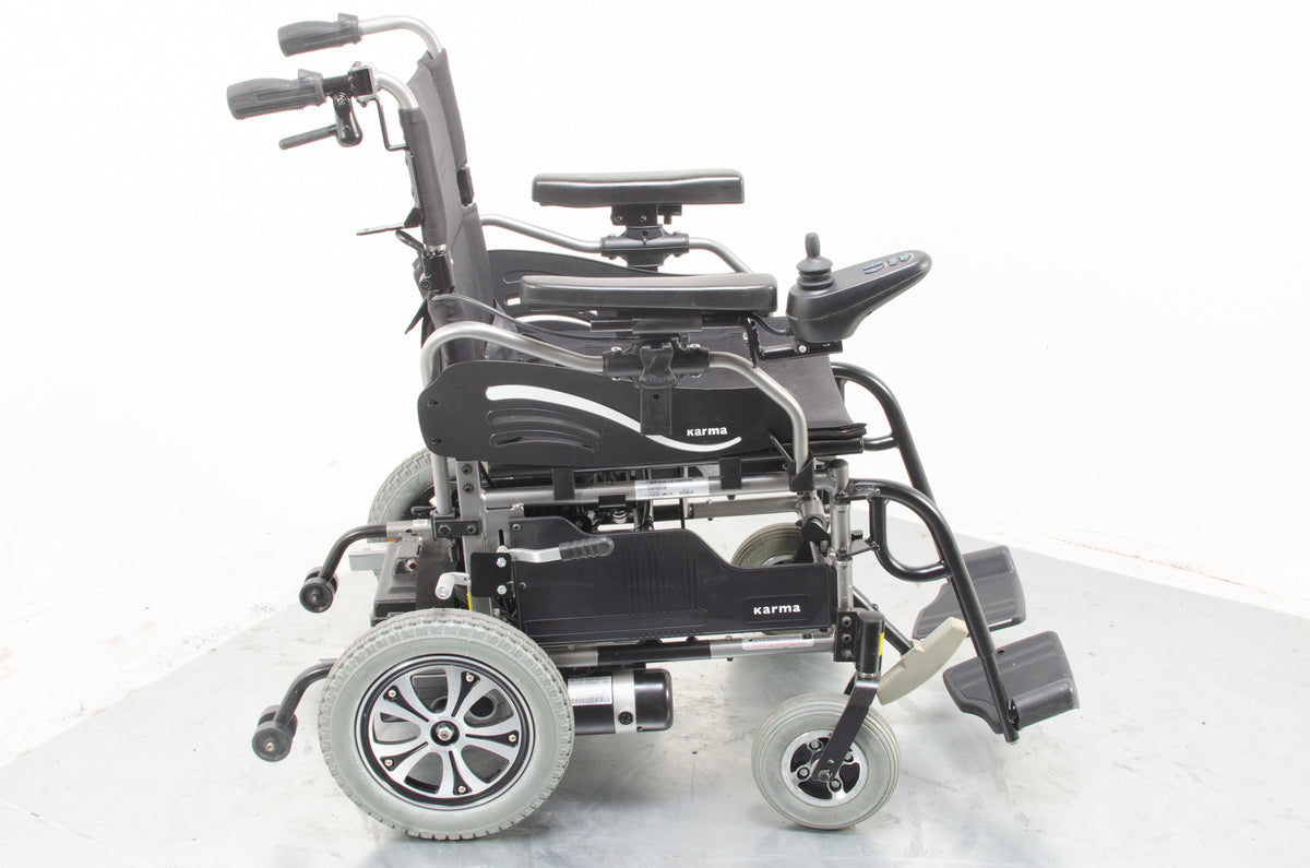 Karma Falcon Transportable Electric Wheelchair Powerchair Attendant Option
