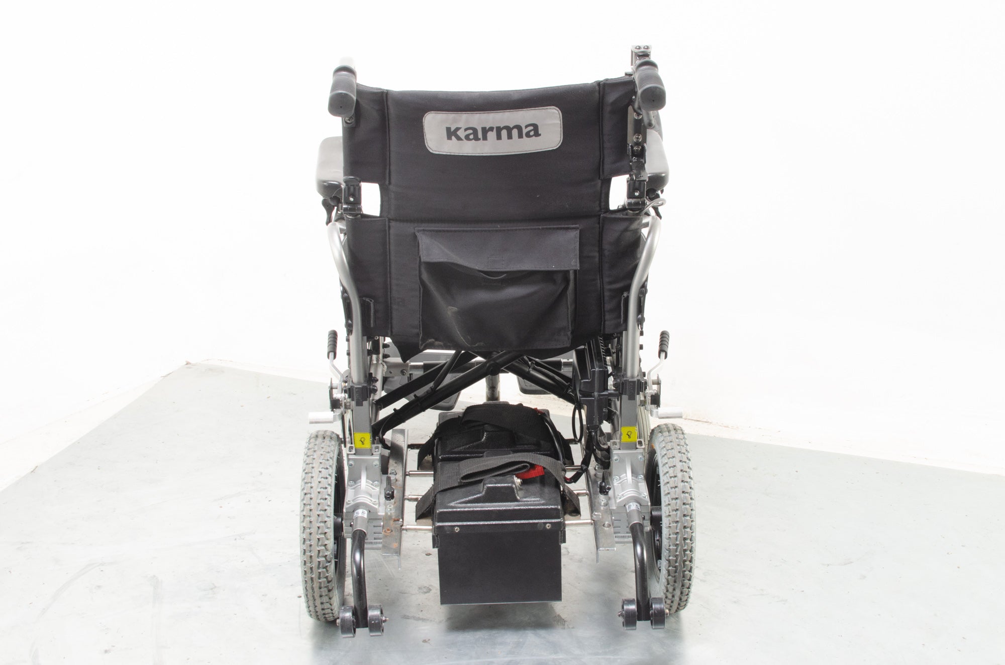 Karma Falcon Transportable Electric Wheelchair Powerchair Attendant Option