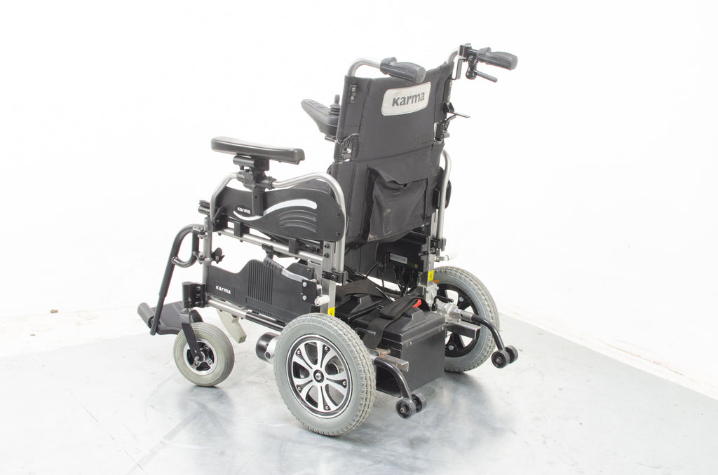Karma Falcon Transportable Electric Wheelchair Powerchair Attendant Option