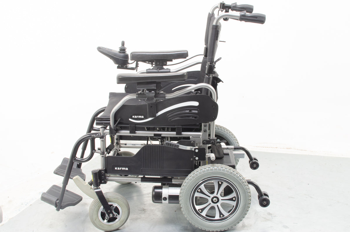Karma Falcon Transportable Electric Wheelchair Powerchair Attendant Option