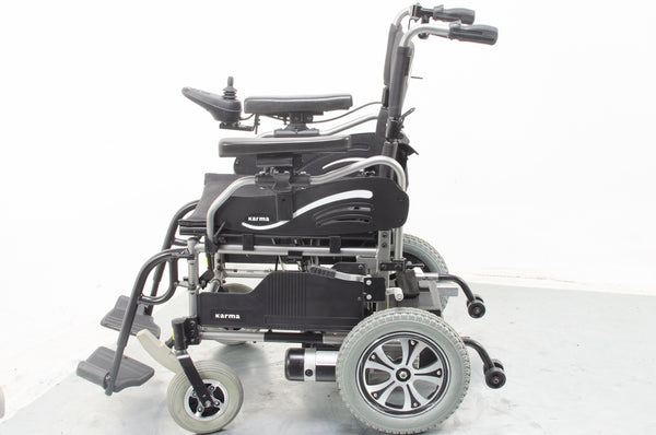 Karma Falcon Transportable Electric Wheelchair Powerchair Attendant Option