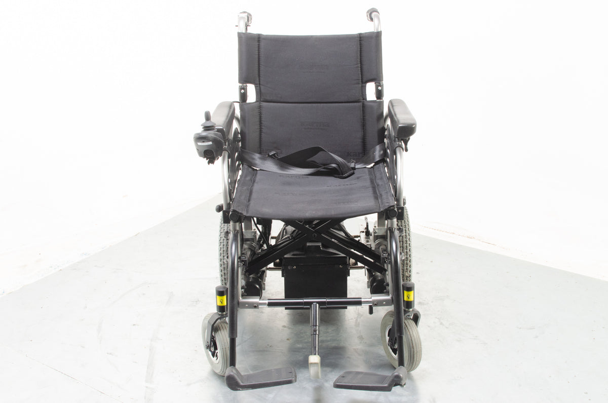Karma Falcon Transportable Electric Wheelchair Powerchair Attendant Option