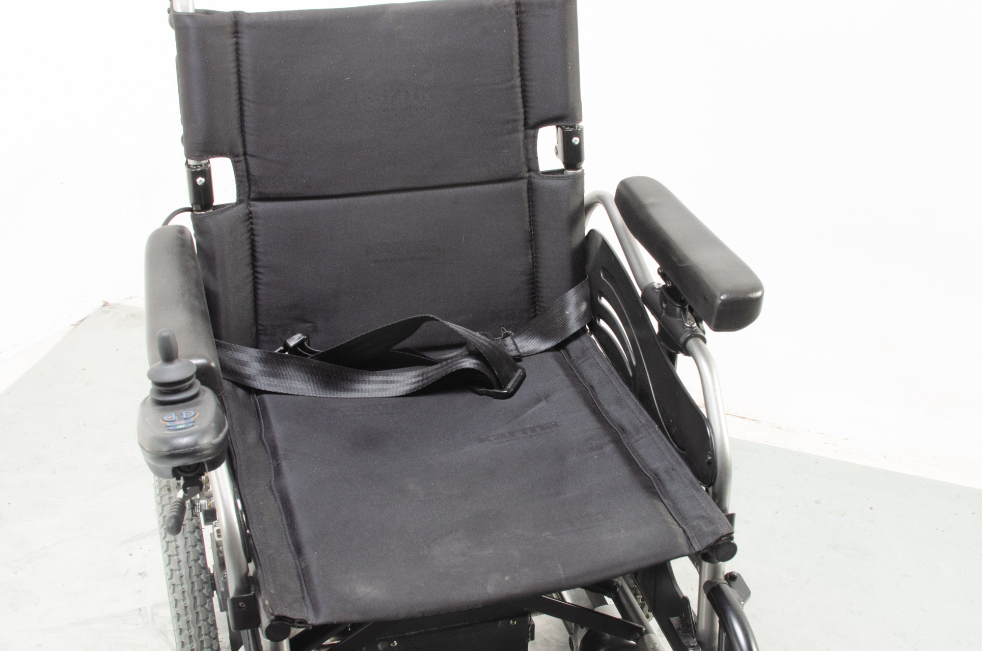 Karma Falcon Transportable Electric Wheelchair Powerchair Attendant Option