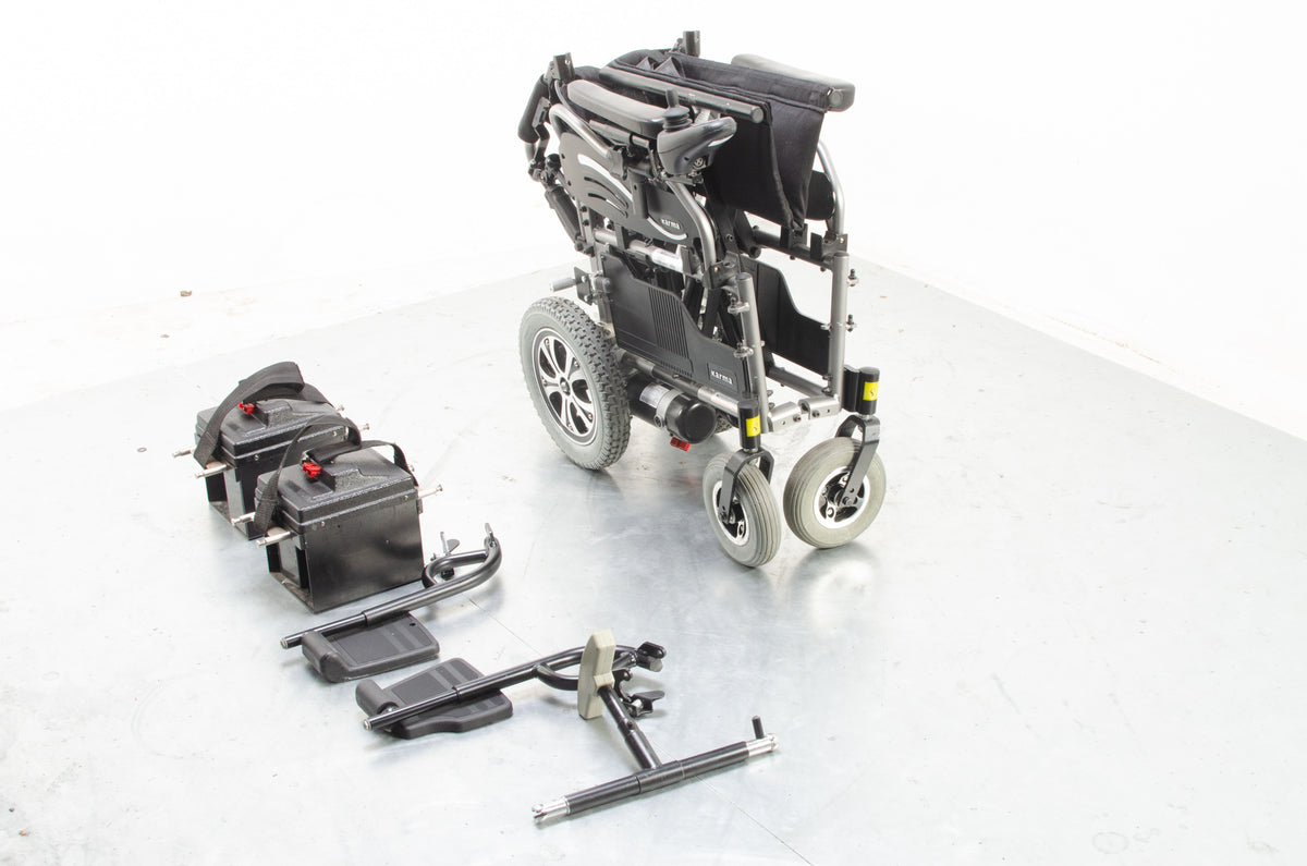 Karma Falcon Transportable Electric Wheelchair Powerchair Attendant Option