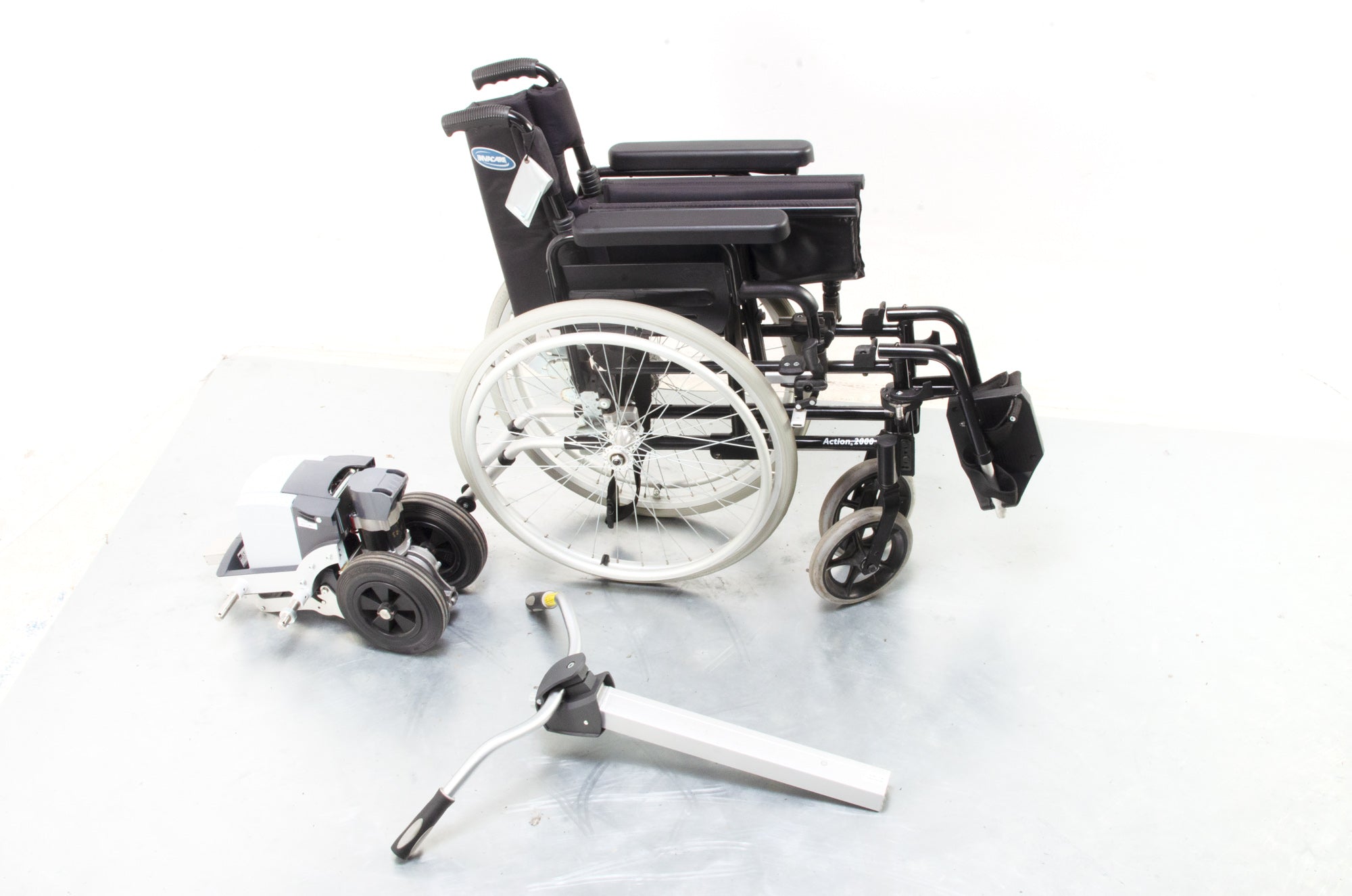 Alber Viamobil Eco V14 Power Pack Powerchair Invacare Action 2000 Wheelchair Secondary image