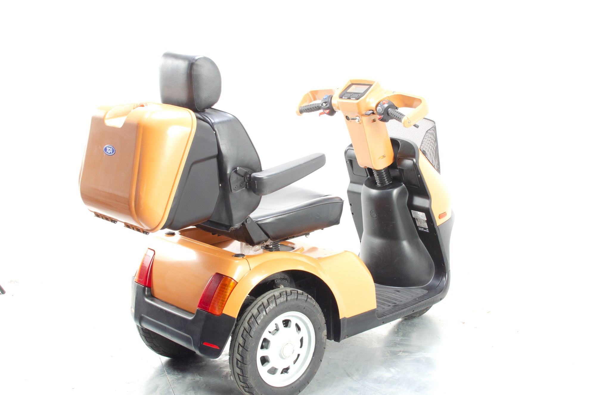 TGA Breeze S3 Large Electric Mobility Trike Scooter Orange