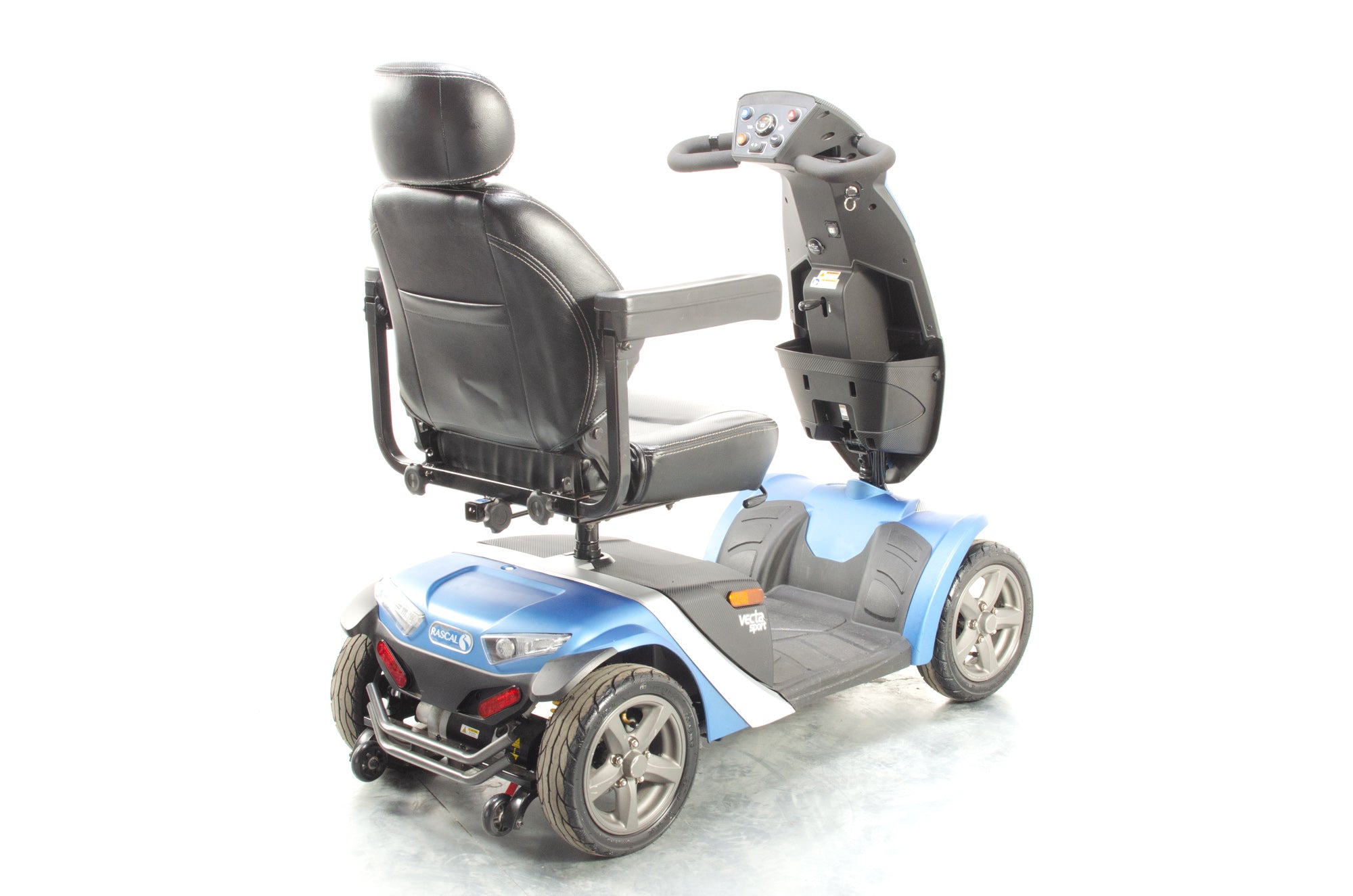 Rascal Vecta Sport Compact Used Electric Mobility Scooter 8mph Max Grip Suspension All-Terrain