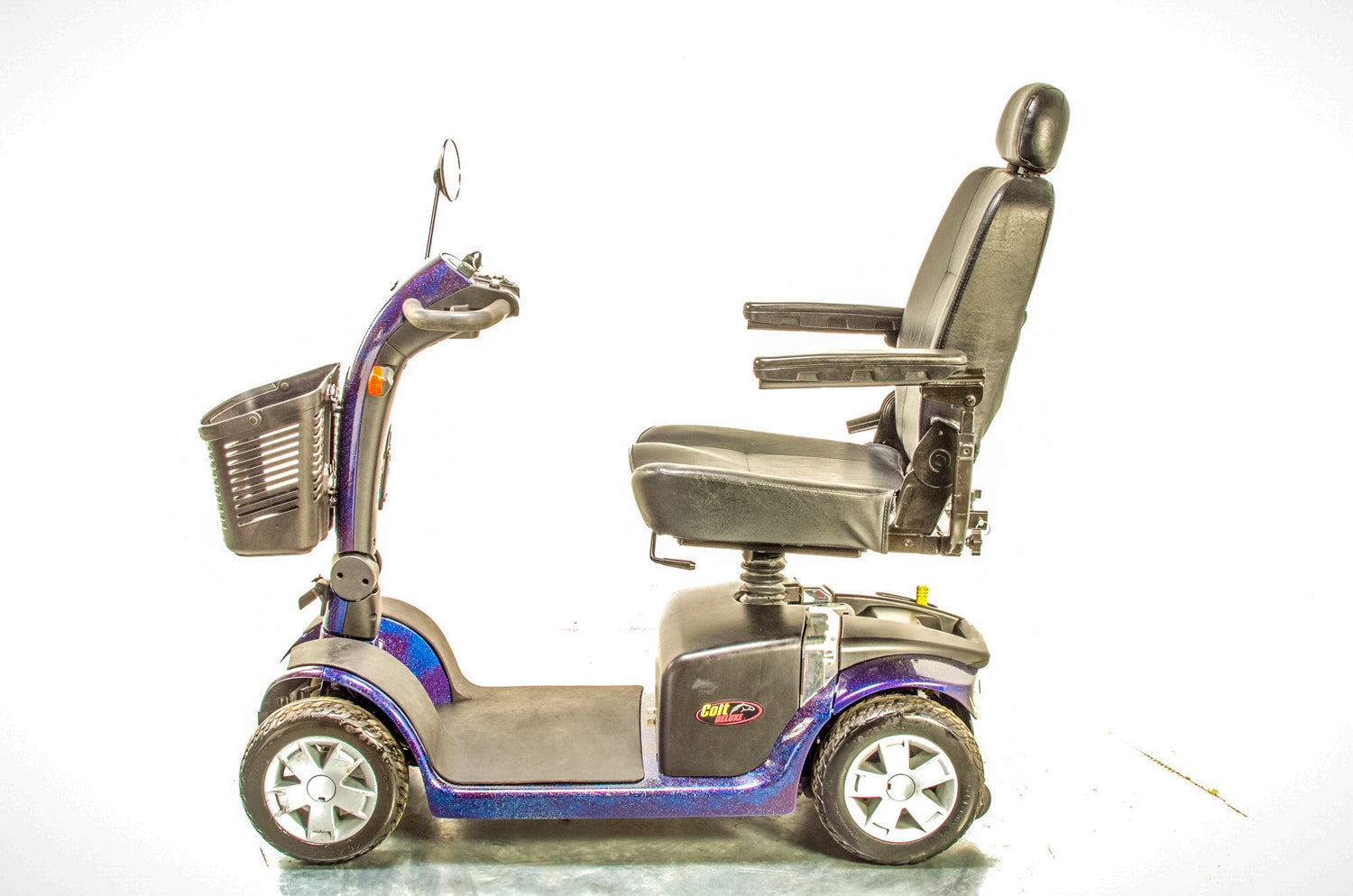 Pride Colt Deluxe Electric Mobility Scooter Used Transportable Folding 6mph Road Pavement